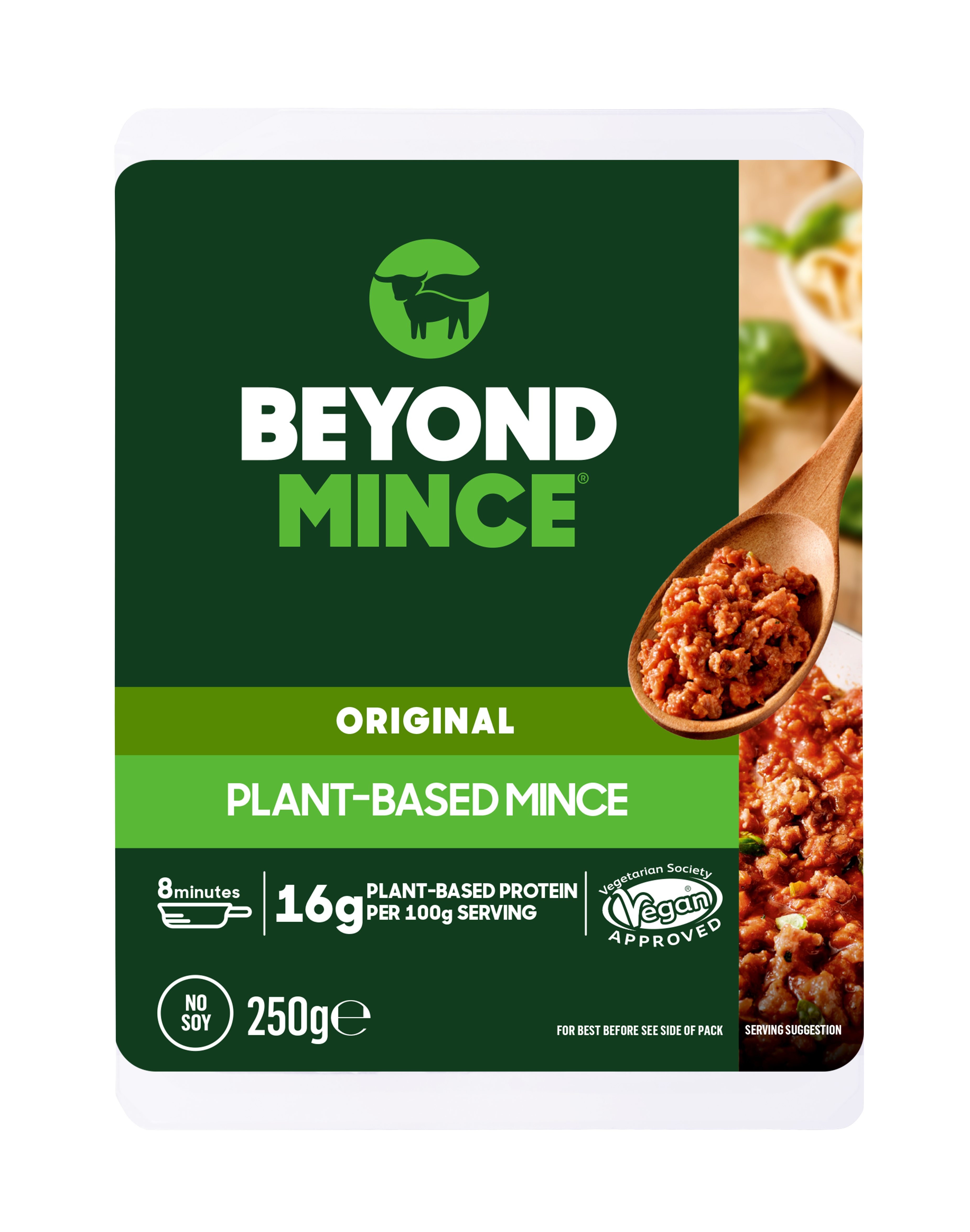 Roślinne mielone na bazie białka grochu | Produkt głęboko mrożony